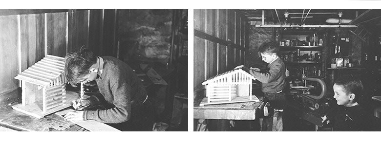 R.C. Smith wood-work